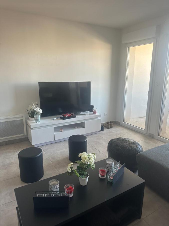 Super Appt 300 M De La Plage Daire Sérignan Dış mekan fotoğraf